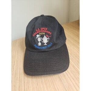 US Open Championships 2014 Pinehurst No. 2 Black Hat Cap
